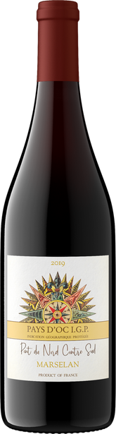 Pont du Nord Contre Sud 2019 Marselan Pays d'Oc IGP, France