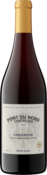 Pont du Nord Contre Sud 2020 Grenache Pays d'Oc IGP, France