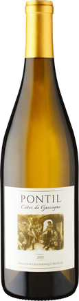 Pontil 2015 White Wine Côtes de Gascogne IGP France