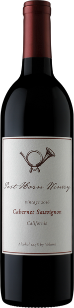 Post Horn Winery 2016 Cabernet Sauvignon Lodi California