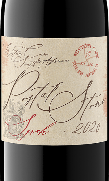 Postal Stone 2020 Syrah Western Cape, South Africa