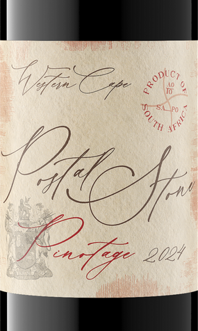 Postal Stone 2024 Pinotage Western Cape, South Africa