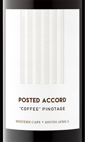 Posted Accord 2018 Coffee Pinotage Western Cape, South Africa