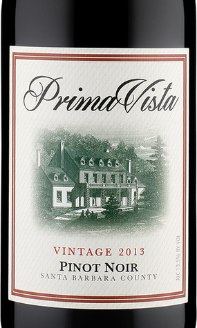 Prima Vista 2013 Pinot Noir Santa Barbara County California