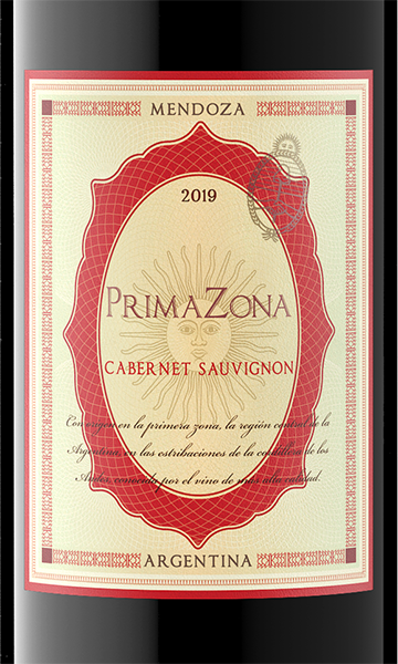 PrimaZona 2019 Cabernet Sauvignon Mendoza, Argentina