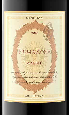 PrimaZona 2019 Malbec Mendoza, Argentina