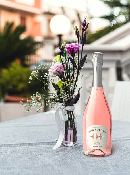Prima Foglia 2020 Extra Dry Prosecco Rosé Prosecco DOC, Italy