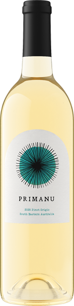 Primanu 2025 Pinot Grigio Bottle