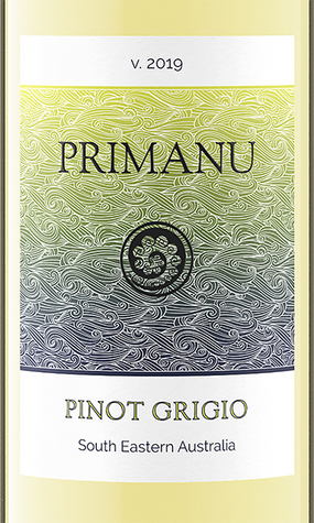 Primanu 2019 Pinot Grigio South Eastern Australia