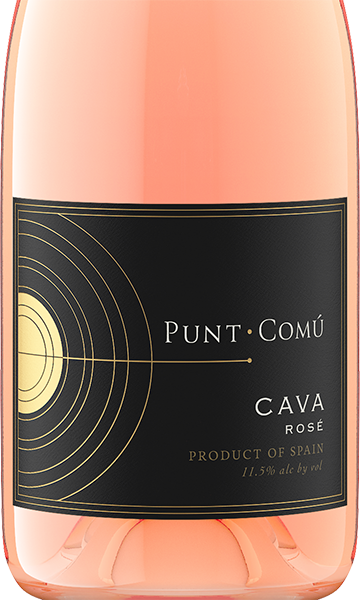 Punt Comú NV Cava Brut Rosé DO Cava, Spain