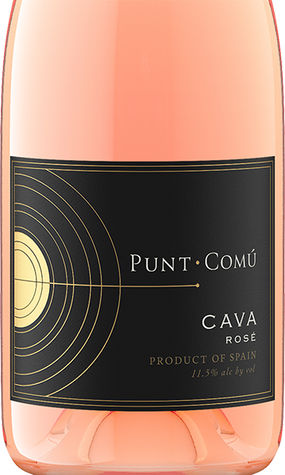 Punt Comú NV Cava Brut Rosé DO Cava, Spain