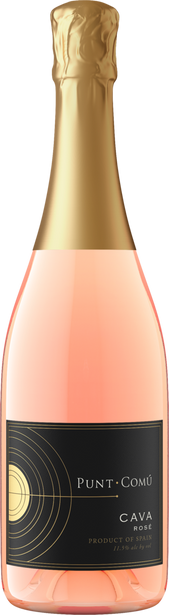 Punt Comú NV Cava Brut Rosé DO Cava, Spain