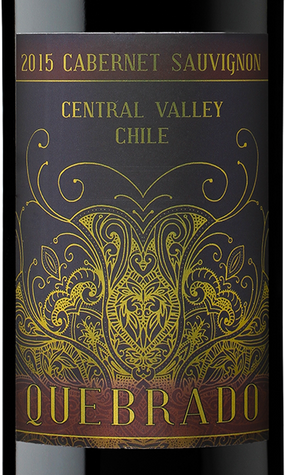 Quebrado 2015 Cabernet Sauvignon Central Valley Chile