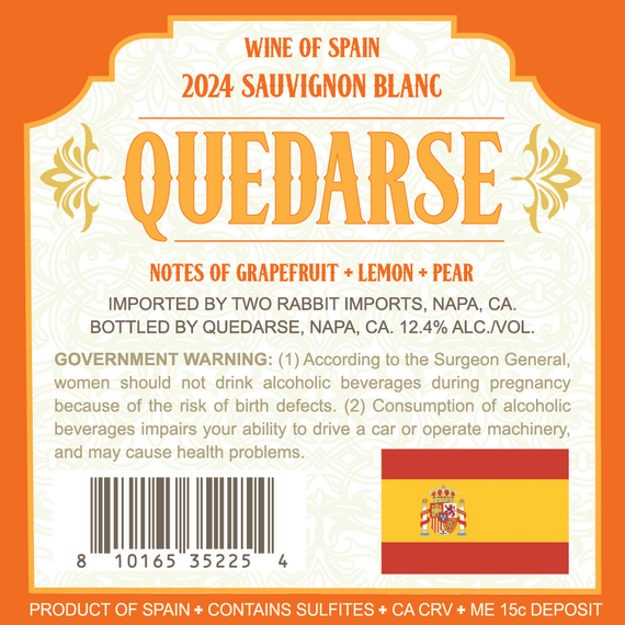 Quedarse 2024 Sauvignon Blanc Spain