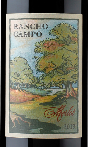 Rancho Campo 2013 Merlot Paso Robles California