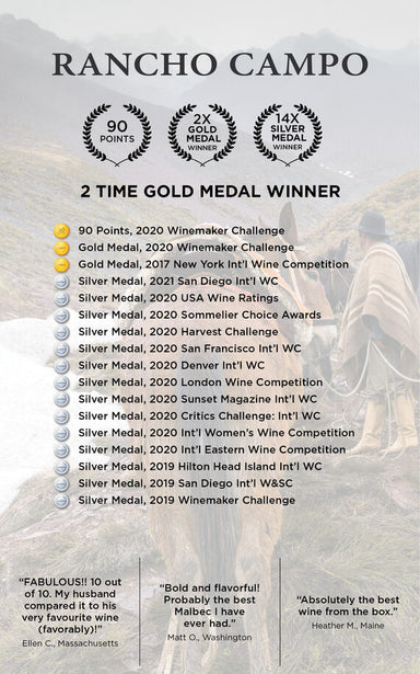 Rancho Campo 2019 Pinot Noir Patagonia, Argentina