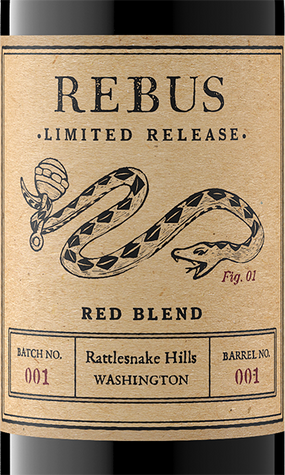 Rebus NV Red Blend Rattlesnake Hills, Washington