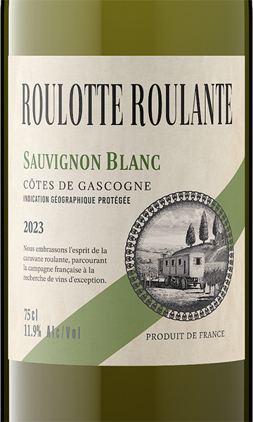 Roulotte Roulante 2023 Sauvignon Blanc Côtes De Gascogne IGP, France
