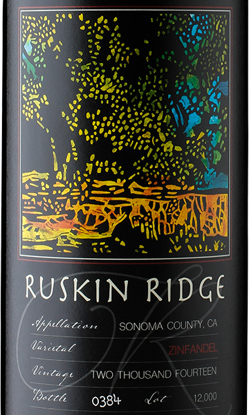 Ruskin Ridge 2014 Zinfandel Sonoma County California