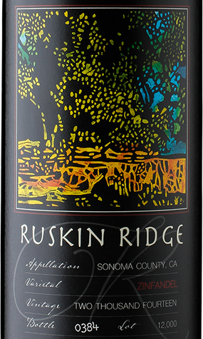 Ruskin Ridge 2014 Zinfandel Sonoma County California