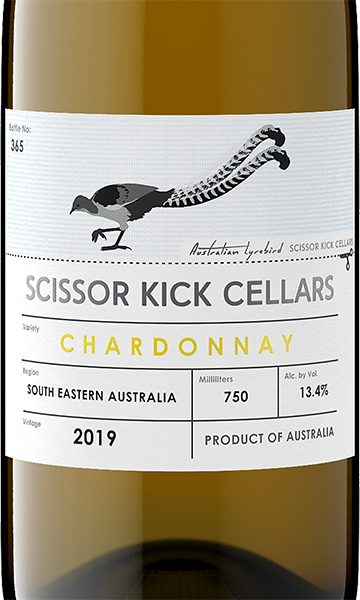Scissor Kick Cellars 2019 Chardonnay South Eastern Australia 