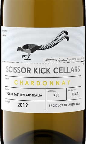 Scissor Kick Cellars 2019 Chardonnay South Eastern Australia 