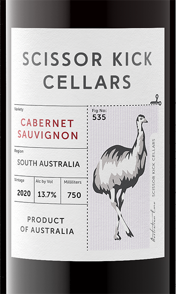 Scissor Kick Cellars 2020 Cabernet Sauvignon South Australia, Australia