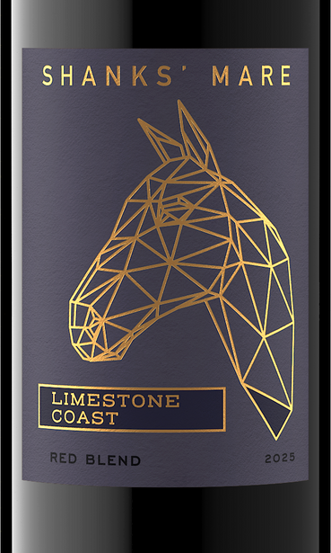 Shank's Mare Red Blend Label