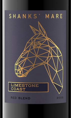 Shank's Mare Red Blend Label
