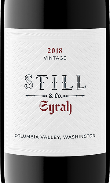 Still & Co. 2018 Syrah Columbia Valley, Washington