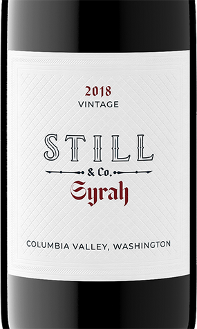 Still & Co. 2018 Syrah Columbia Valley, Washington