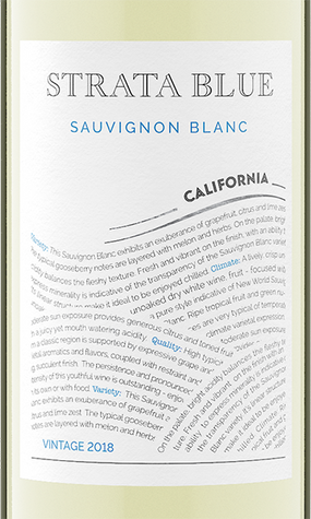 Strata Blue 2018 Sauvignon Blanc California