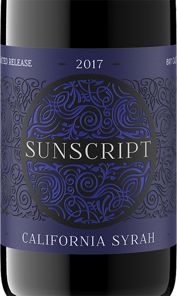 Sunscript 2017 Syrah California