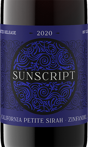 Sunscript 2020 Petite Sirah – Zinfandel California