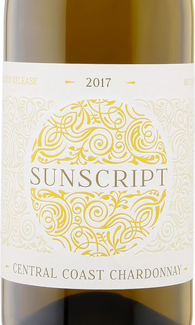 Sunscript 2017 Chardonnay Central Coast California
