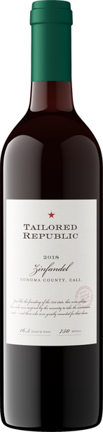 Tailored Republic 2018 Zinfandel Sonoma County, California