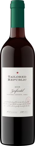 Tailored Republic 2018 Zinfandel Sonoma County, California