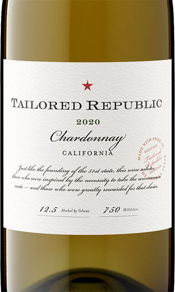Tailored Republic 2020 Chardonnay California