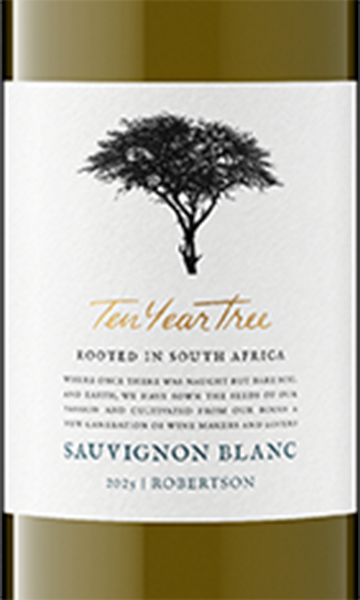 Ten Year Tree Sauvignon Blanc Front Label