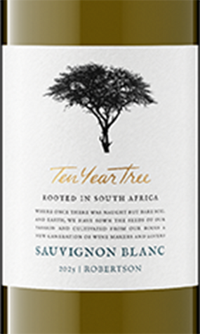 Ten Year Tree Sauvignon Blanc Front Label