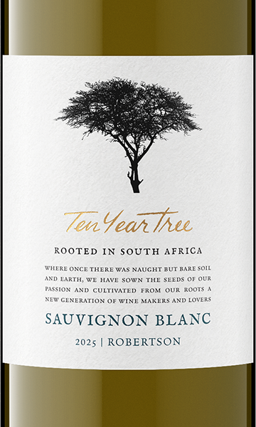 Ten Year Tree Sauvignon Blanc Front Label