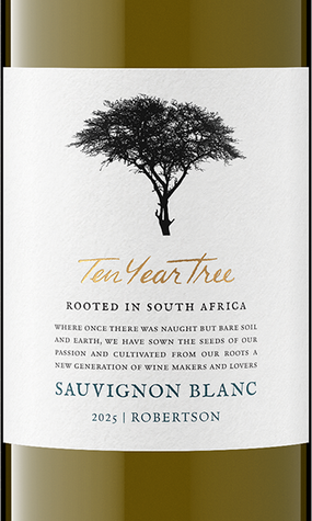 Ten Year Tree Sauvignon Blanc Front Label