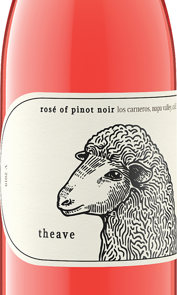 Theave 2019 Rosé of Pinot Noir Los Carneros, California