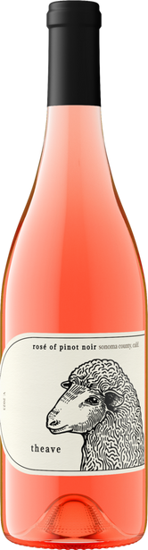 Theave 2023 Rosé of Pinot Noir Sonoma County, California