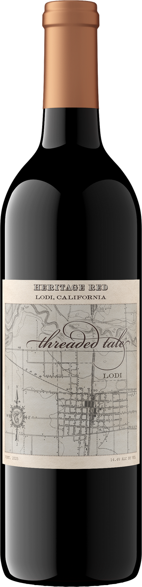 Product image for Threaded Tale 2025 Red Blend Lodi, California