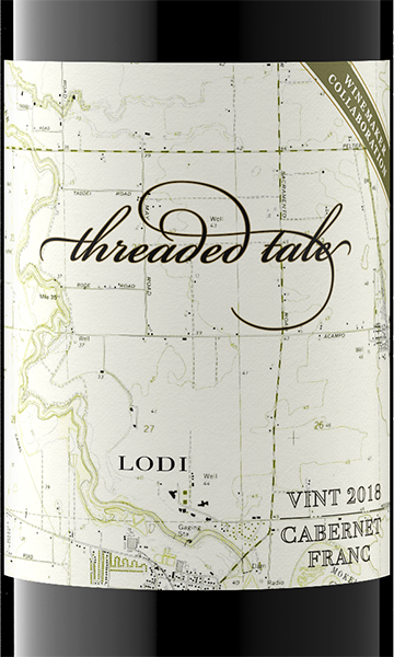 Threaded Tale 2018 Cabernet Franc Lodi, California