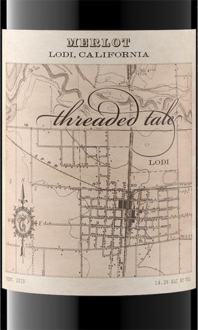 Threaded Tale 2019 Merlot Lodi, California