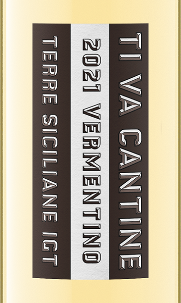 Ti Va Cantine 2021 Vermentino Terre Siciliane IGT, Italy