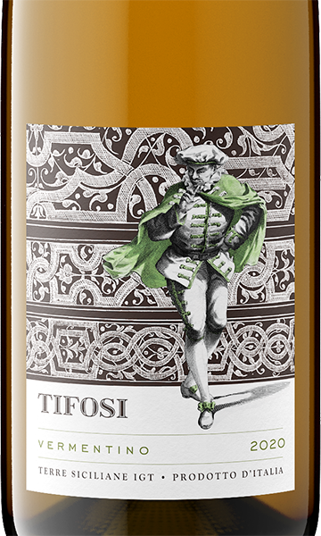 Tifosi 2020 Vermentino Terre Siciliane IGT, Italy
