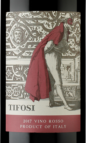 Tifosi 2017 Vino Rosso Italy